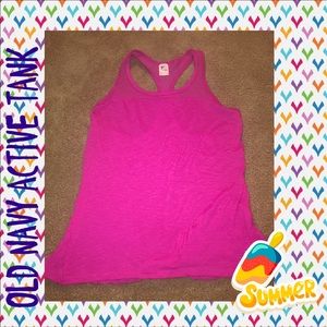 Pink work out tank top